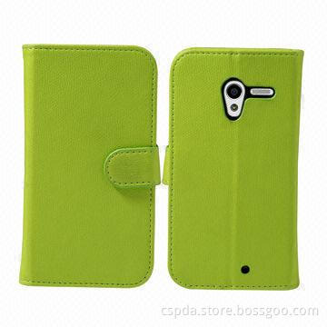 2013 New Arrival PU wallet Leather Case for Motorola Moto X